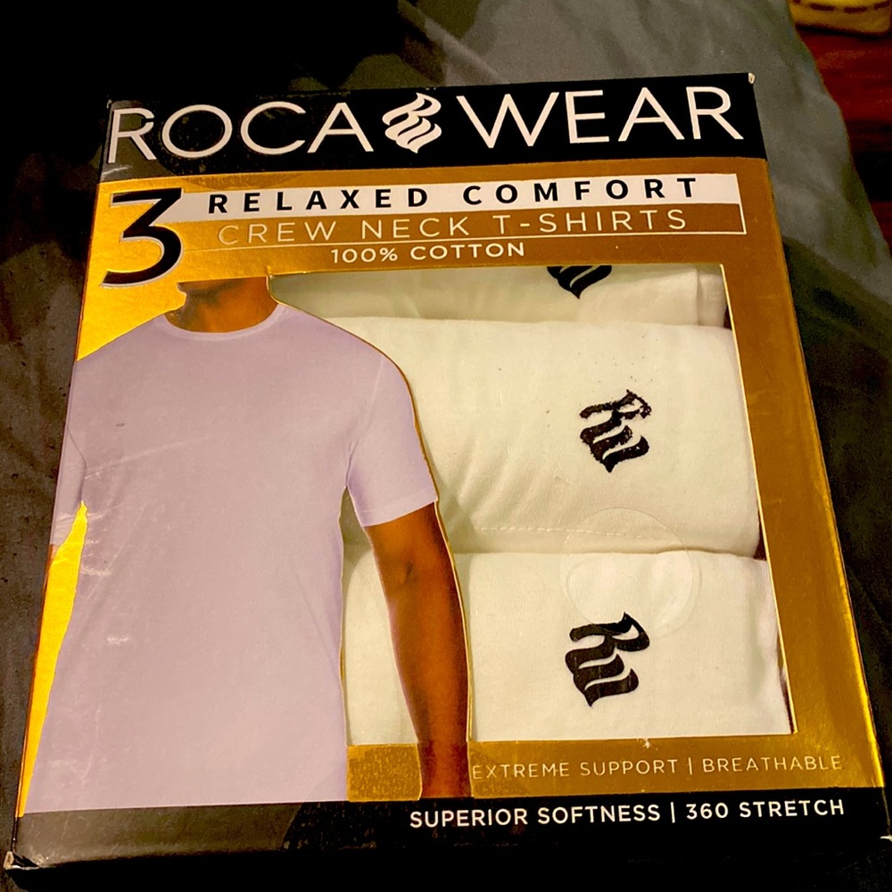 Rocawear crew neck T shirts 3 pack